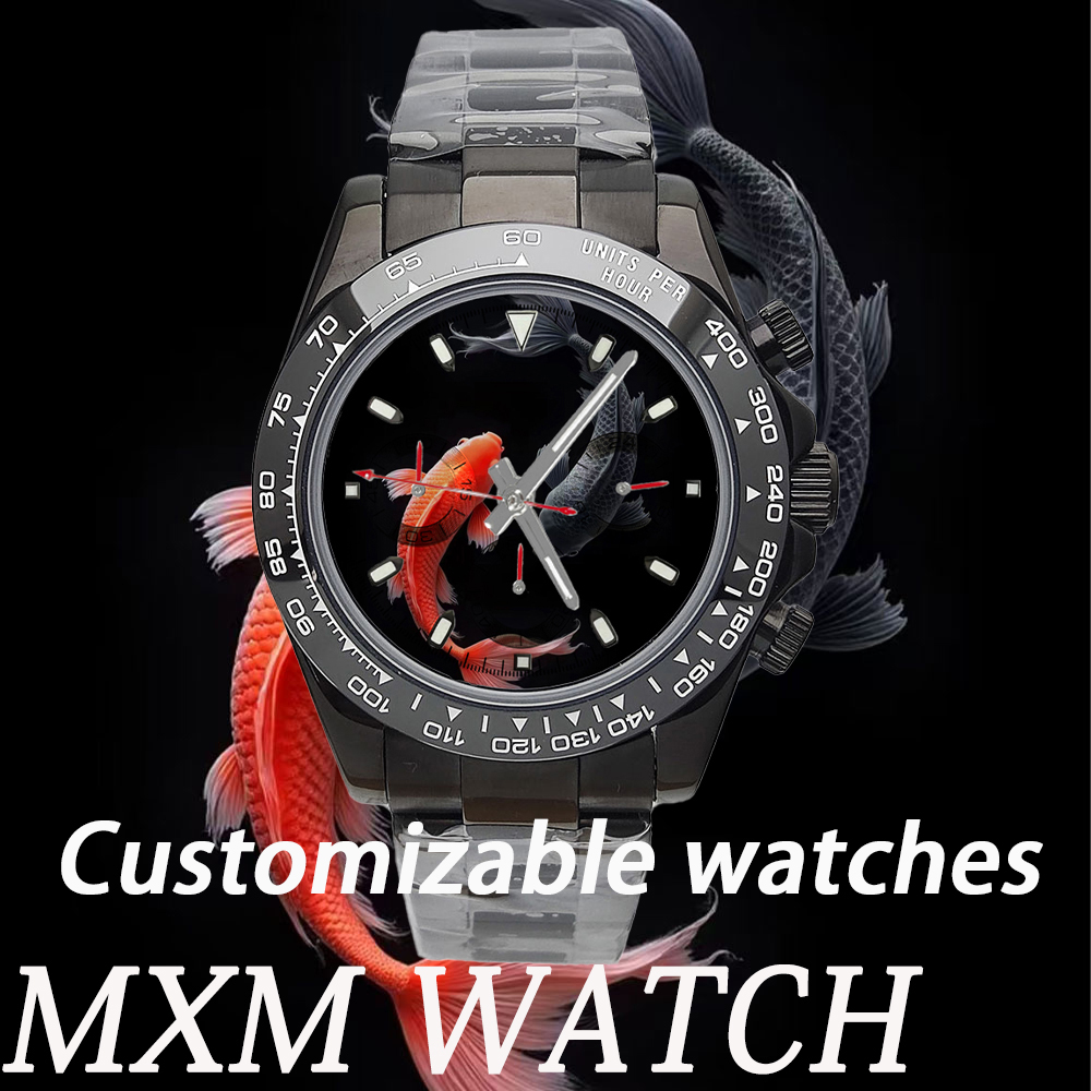 Stainless Bracelet Diver - Spersonalizowany Kreatywny Zegarek VK63 39.3mm Męski