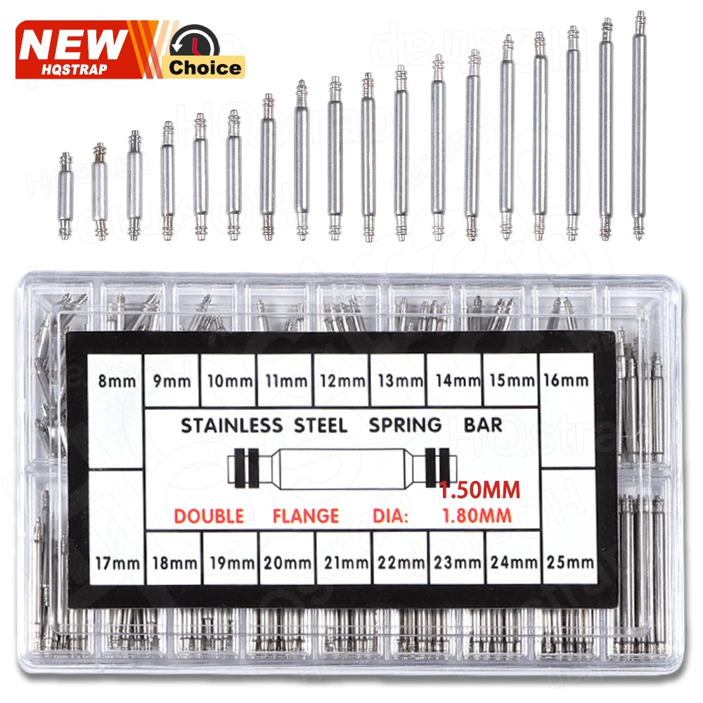 Spring Bar Tool Set - 1/2 zestaw sprężynowych pinów ze stali