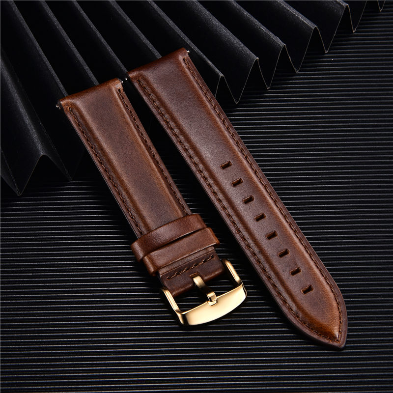 Leather Strap Quick Release - Wysokiej jakości pasek do zegarka z