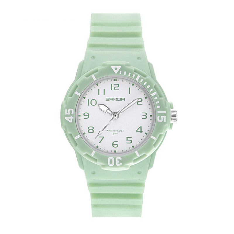 Silicone Band Women - UTHAI zegarek damski Trend w modzie