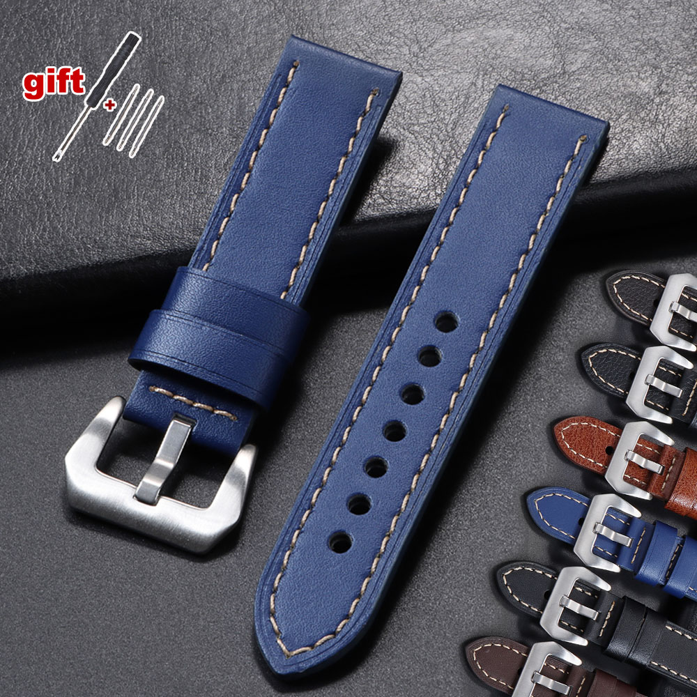 Suede Strap Watch - 18mm 20mm 22mm 24mm pasek do