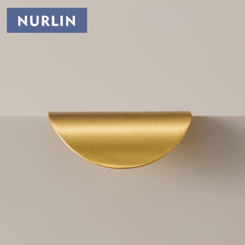 Curved Spring Bar - Nurlin Mosiężny składany uchwyt z krótką