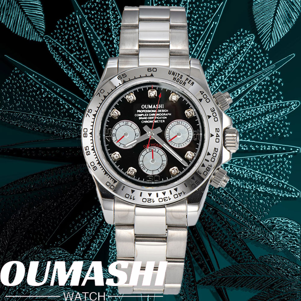 Stainless Bracelet Diver - Luksusowy zegarek VK63 39,3 mm kwarcowy