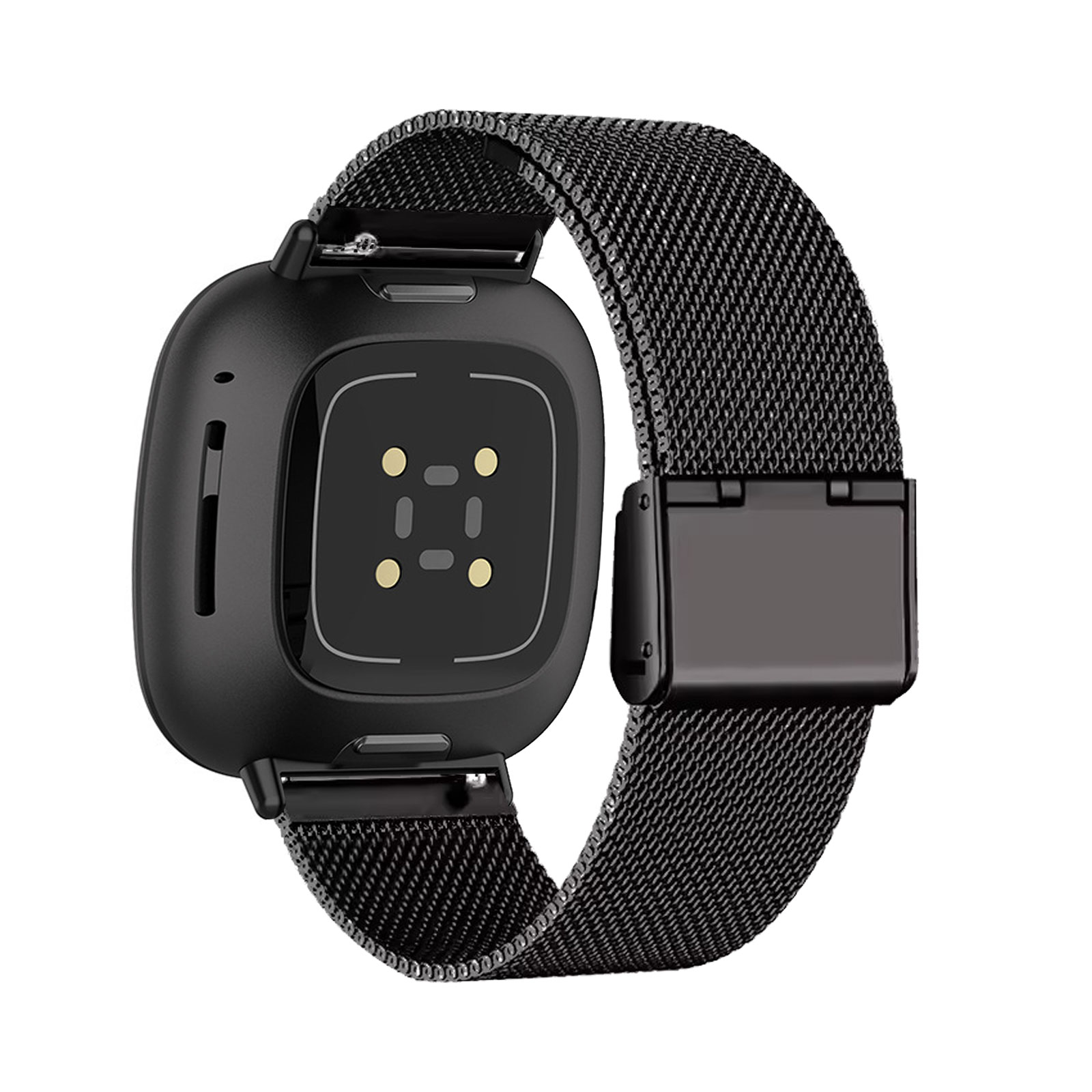 Mesh Strap Metal - Metalowe paski do Fitbit Versa 4/Versa