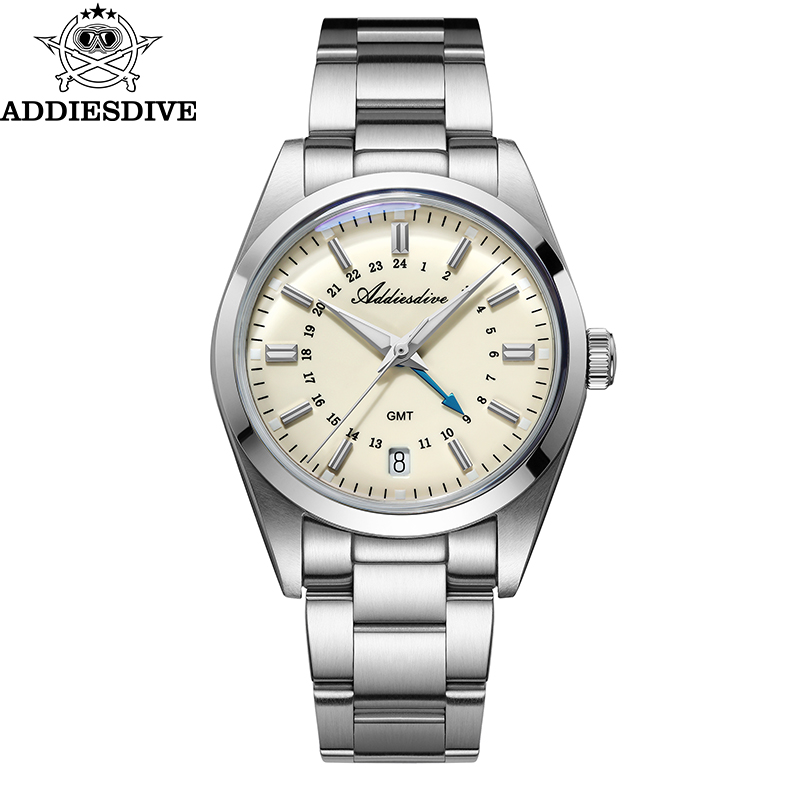 Stainless Bracelet Diver - ADDIESDIVE Gorąca Marka 36mm Luksusowy Zegarek