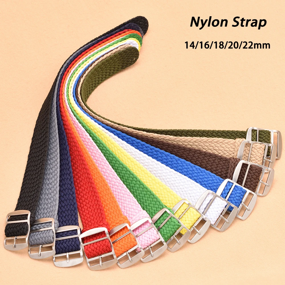 Perlon Strap Woven - Tkany nylonowy pasek do zegarka 14mm