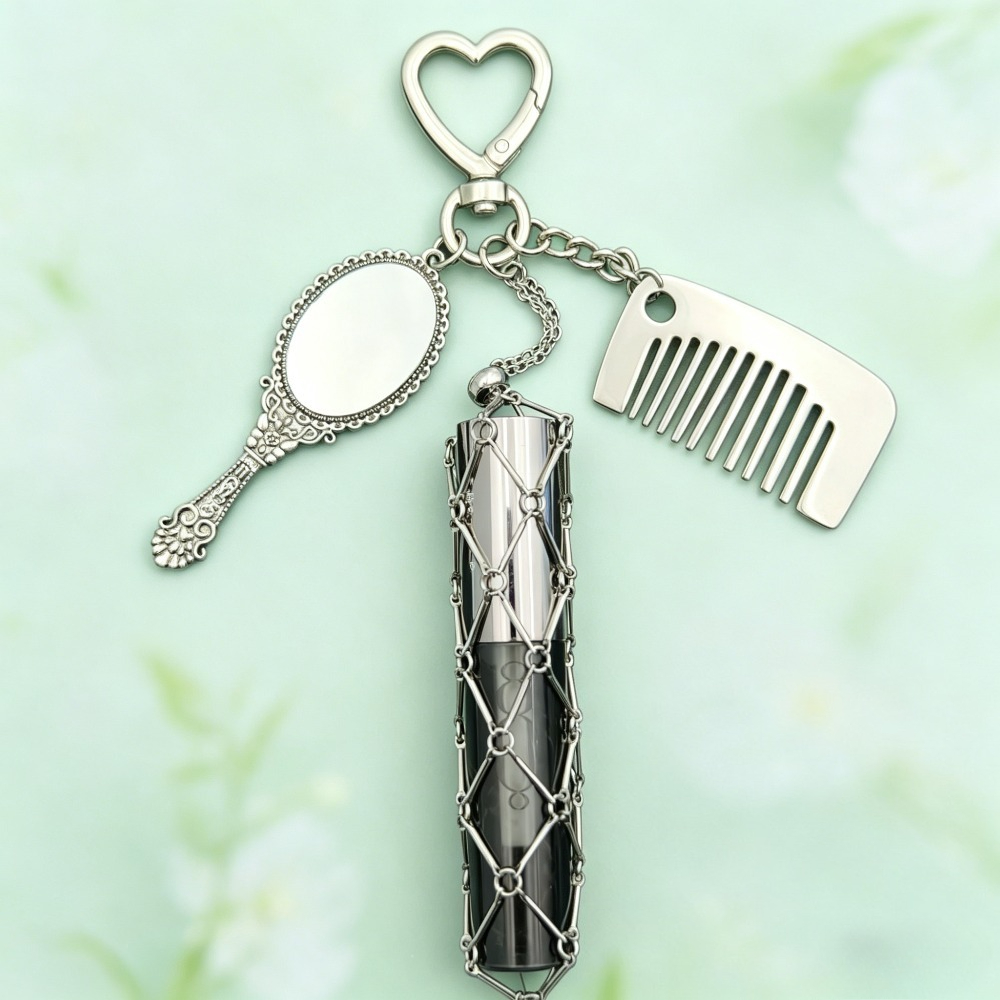 Mesh Strap Metal - Vintage Metalowa Siatkowa Torebeczka na Szminkę