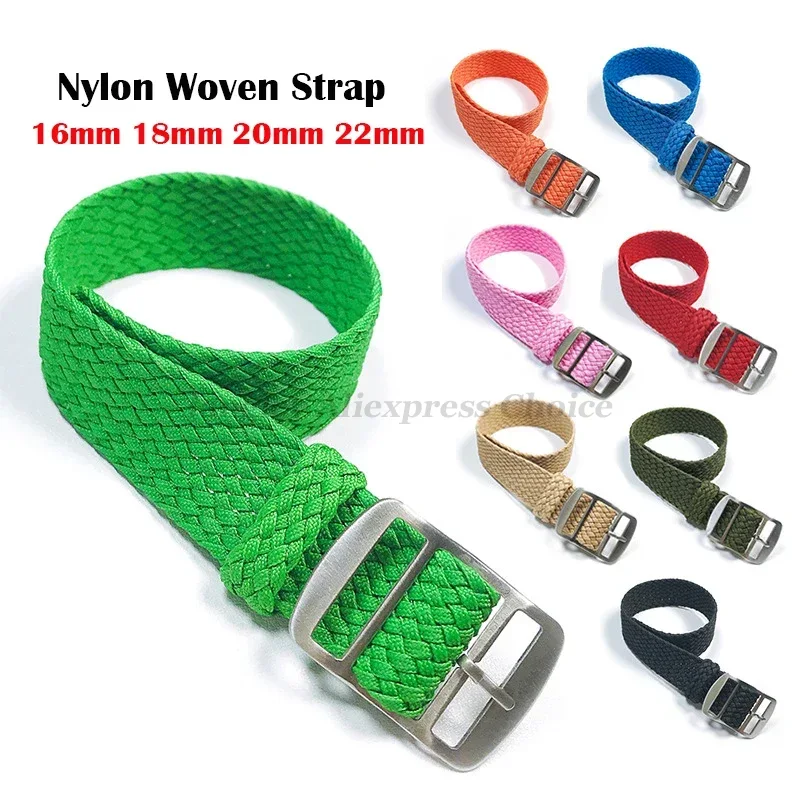 Perlon Strap Woven - Tkanina tkana nylonowy pasek do zegarka