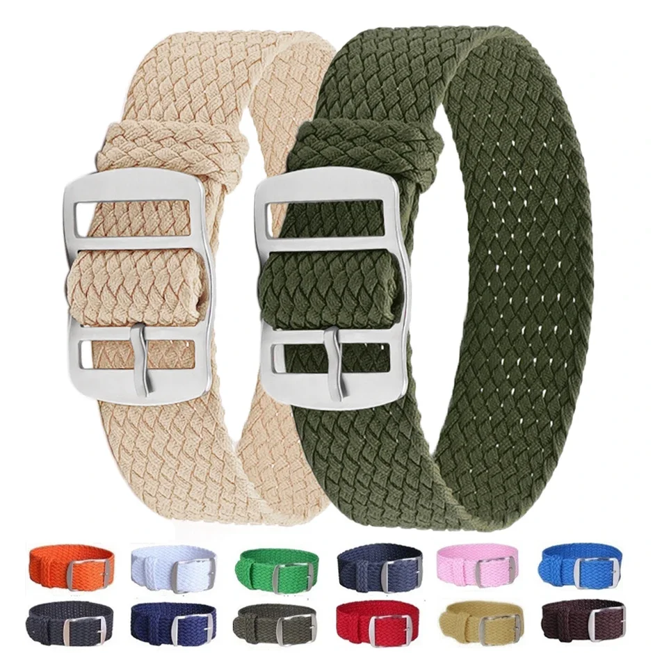 14mm 16mm 18mm 20mm 22mm Perlo – Perlon Strap Woven recenzja i cena