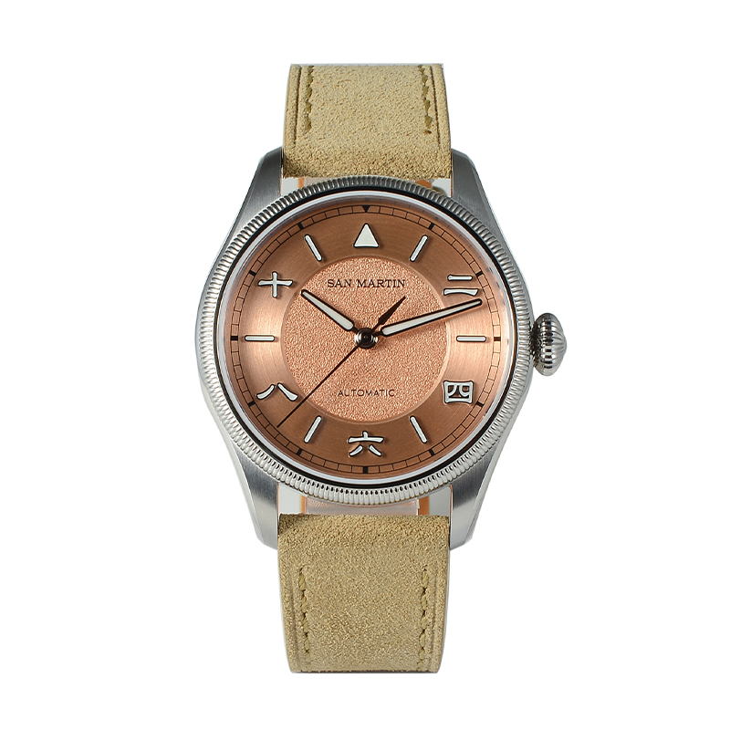 Męski zegarek automatyczny San – Leather Strap Quick Release recenzja i cena