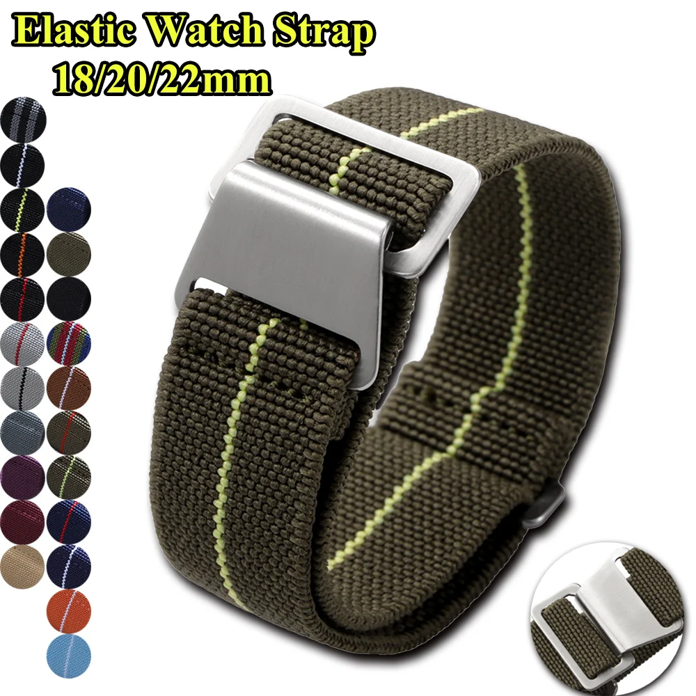 Elastyczny pasek do zegarka 18 – Nato Strap Nylon recenzja i cena