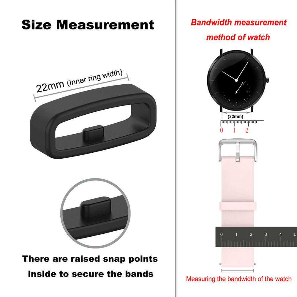 18 20 22mm Gumowy pierścień do – Silicone Watch Band 22Mm recenzja i cena