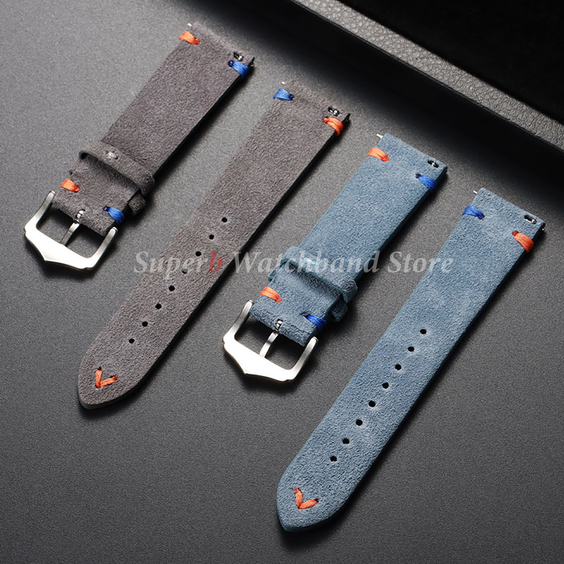 Pasek do zegarka ze skóry zams – Suede Strap Watch recenzja i cena