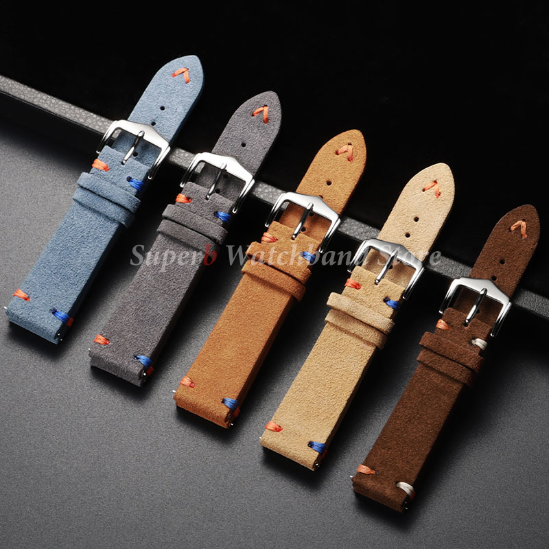 Pasek do zegarka ze skóry zams – Suede Strap Watch recenzja i cena