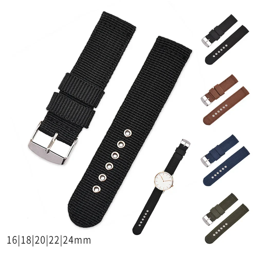 Miękki i wygodny nylonowy pase – Canvas Strap Watch recenzja i cena