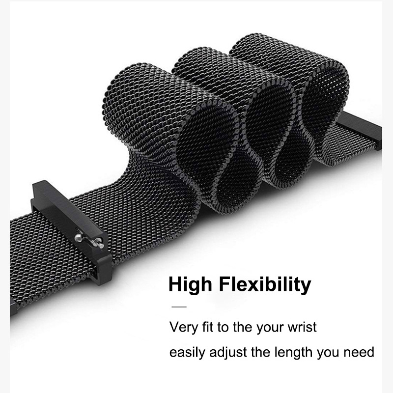 Metalowy pasek do zegarka Sams – Milanese Loop Magnetic recenzja i cena