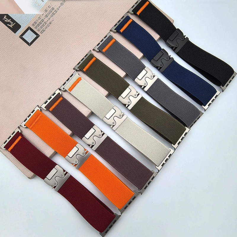 Nylonowy pasek do Apple Watch  – Parachute Strap Elastic recenzja i cena