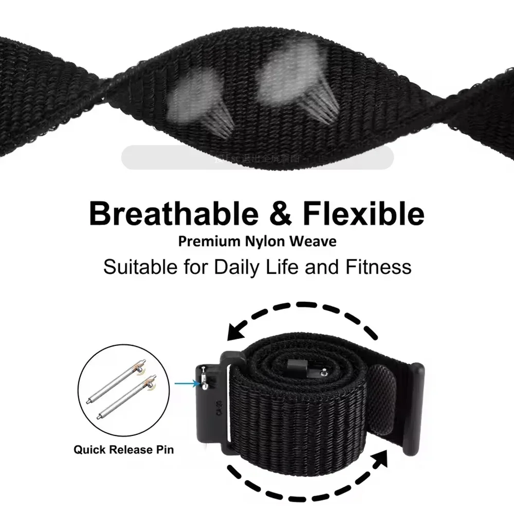 Pasek pleciony 20 22mm do Xiao – Sport Loop Velcro recenzja i cena
