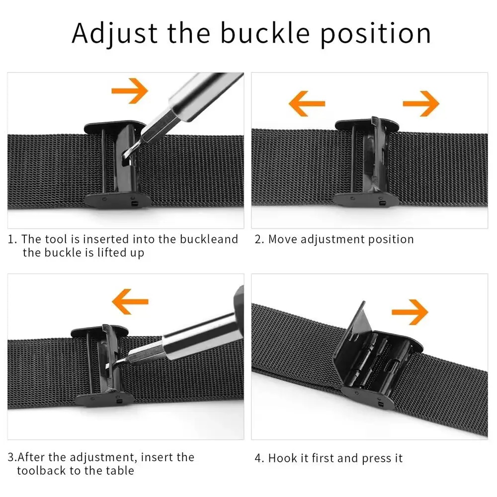 Metalowe paski do Garmin Venu  – Mesh Strap Metal recenzja i cena