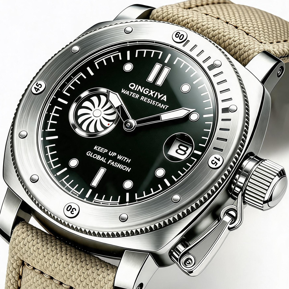 Stylowe Kreatywne Zegarki Kwar – Canvas Strap Watch recenzja i cena