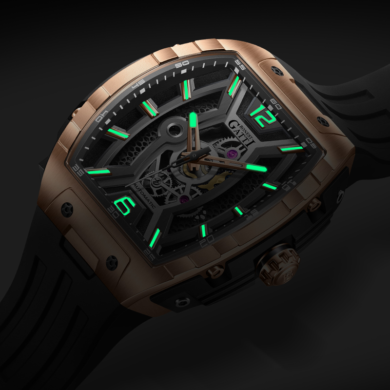 Zegarek męski BONEST GATTI Ger – Rubber Strap Diver recenzja i cena