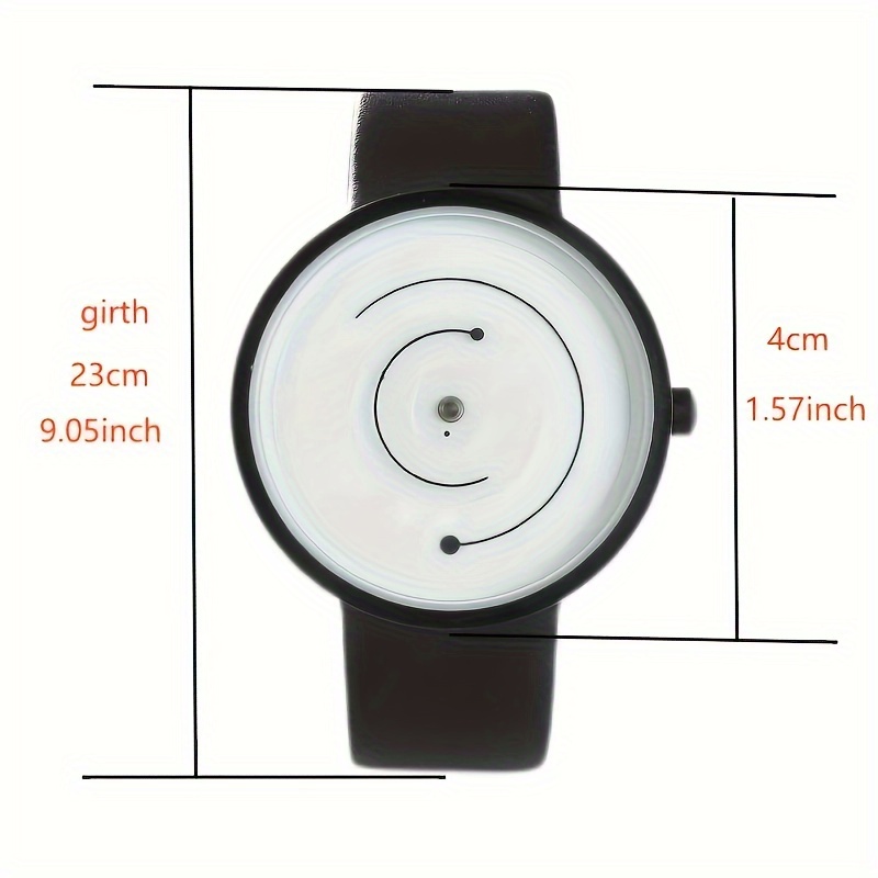 Modny Kreatywny Zegarek Męski, – Leather Watch Band Men recenzja i cena