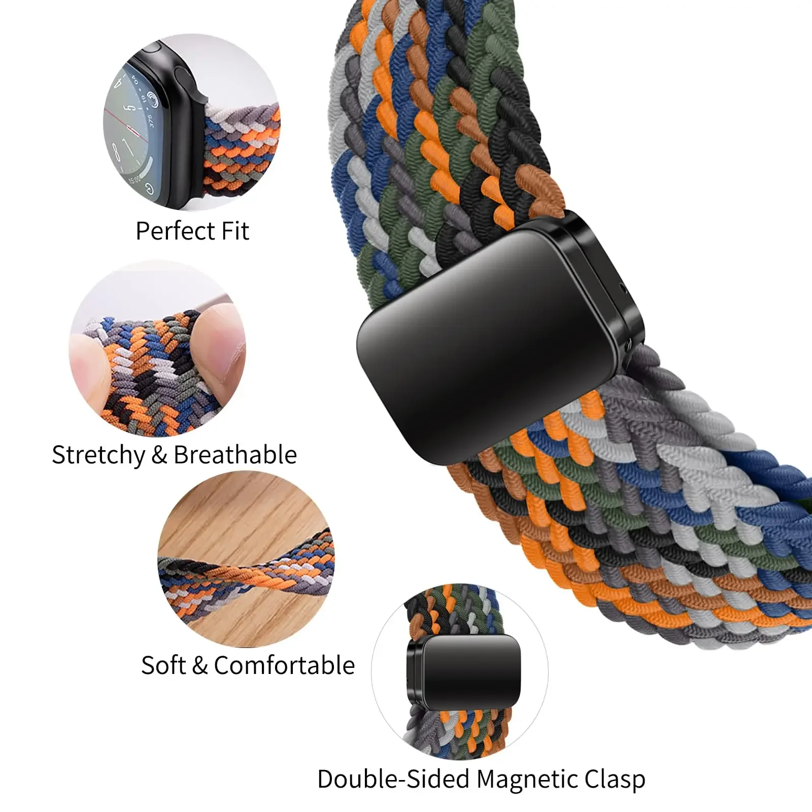 Pasek z nylonową plecionką do  – Milanese Loop Magnetic recenzja i cena