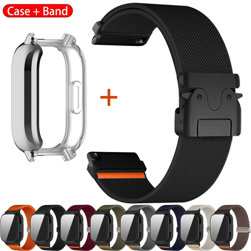 Nylonowe paski + etui TPU do R – Parachute Strap Elastic recenzja i cena