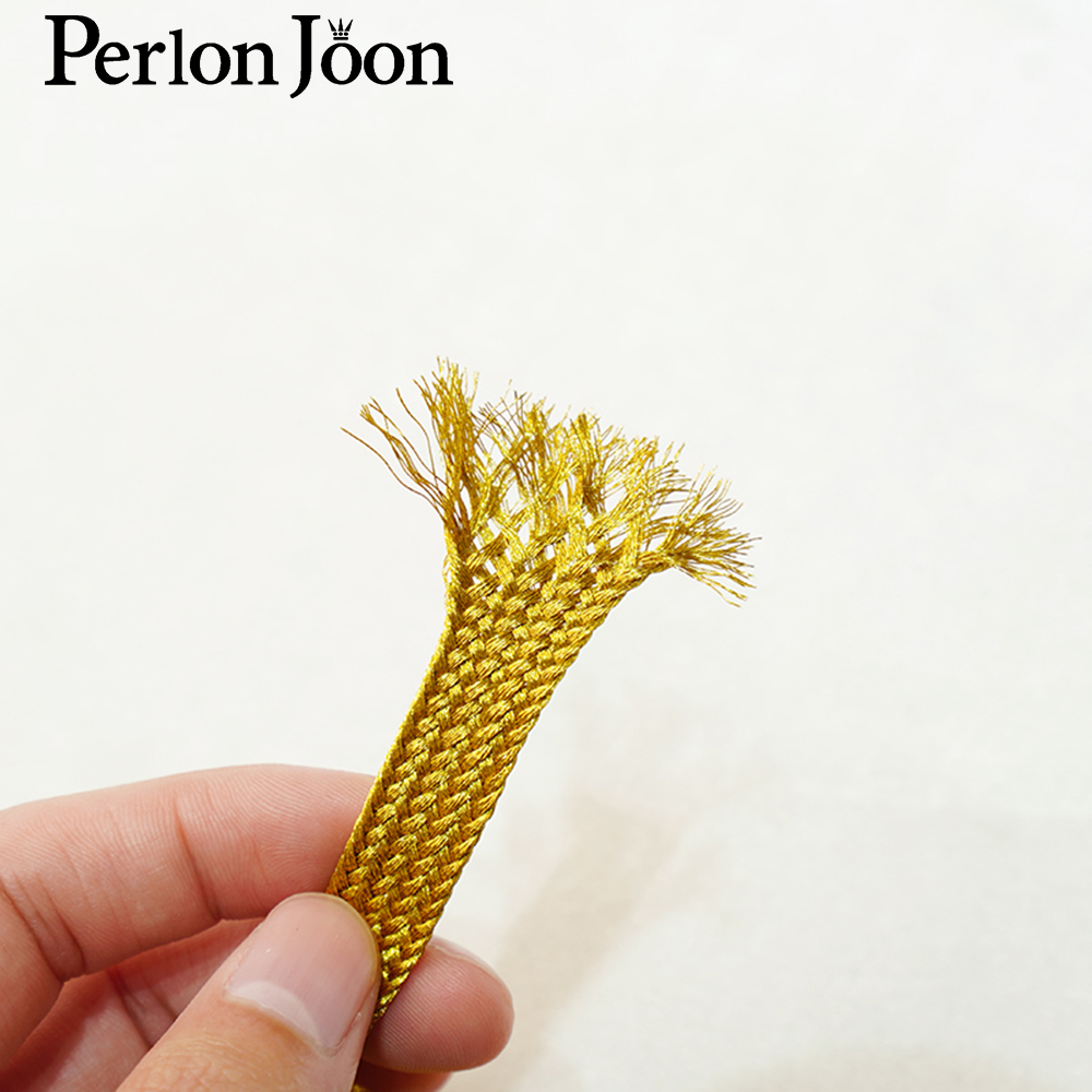 10 jardów złotej nici, taśma t – Perlon Strap Woven recenzja i cena