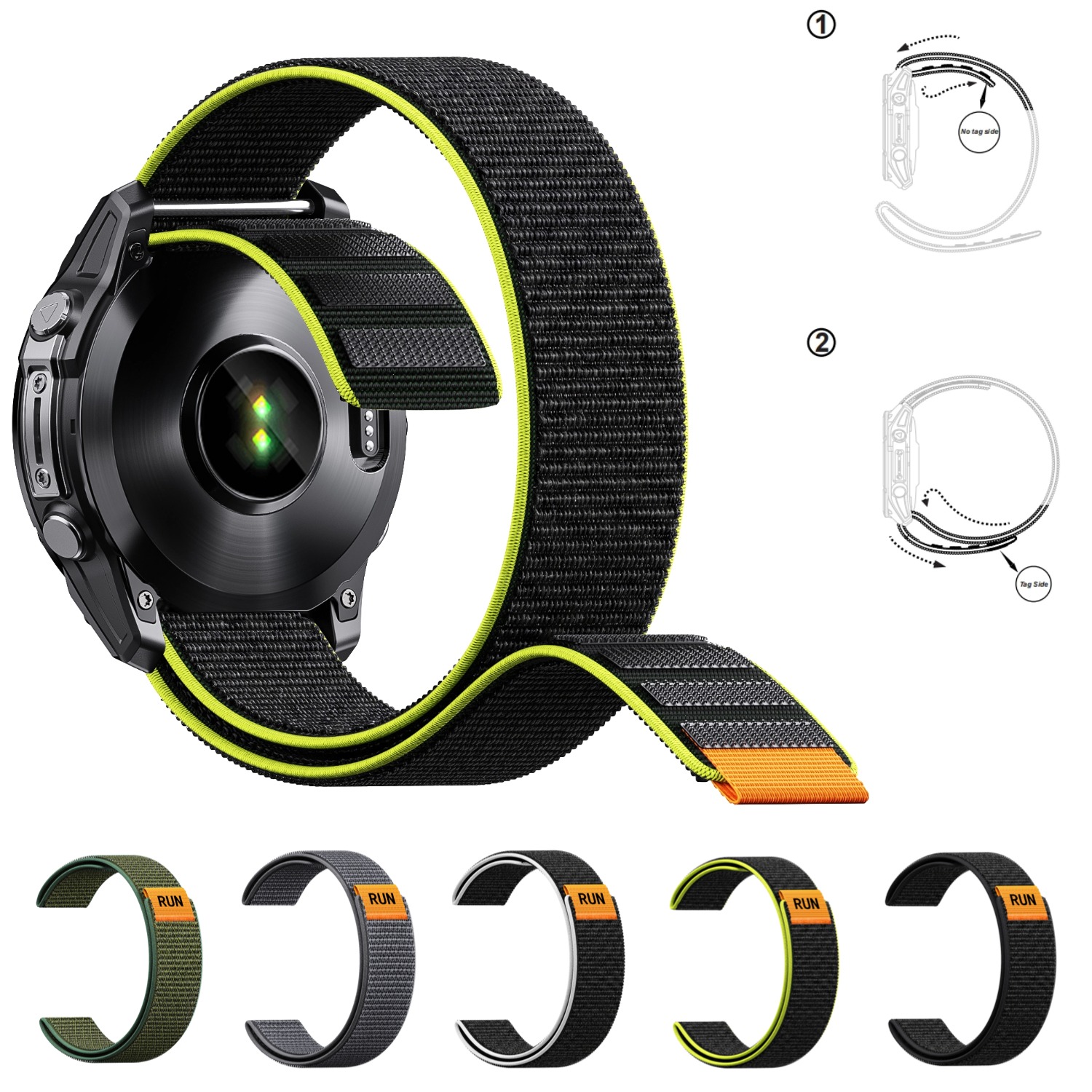 Ultralekki pasek do zegarka be – Sport Loop Velcro recenzja i cena