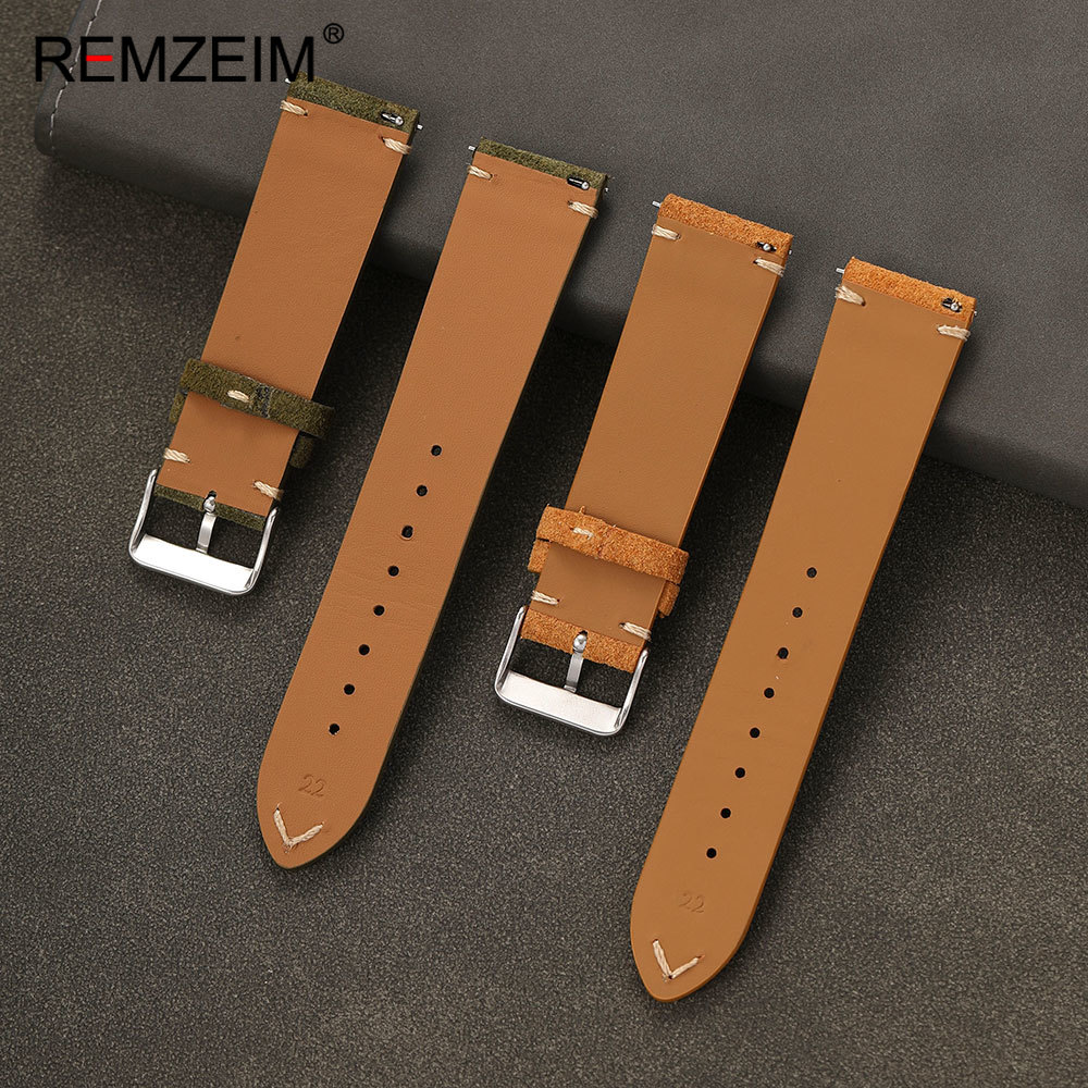 Unisexowy pasek do zegarka ze  – Suede Strap Watch recenzja i cena