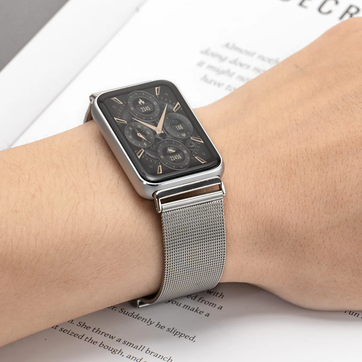 Pasek ze stali nierdzewnej do  – Mesh Strap Metal recenzja i cena