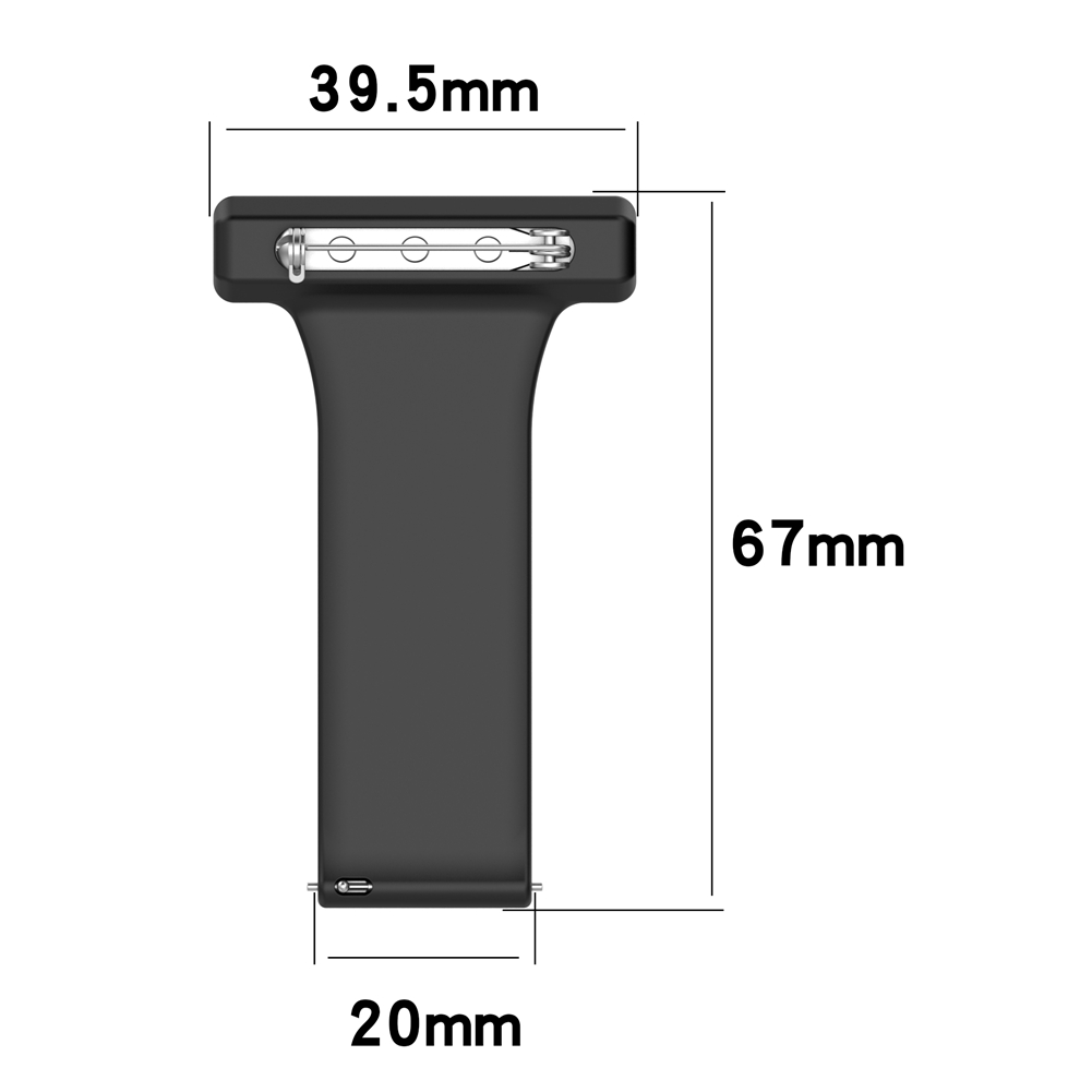 Pin broszka pasek zegarka 20MM – Silicone Watch Band 22Mm recenzja i cena