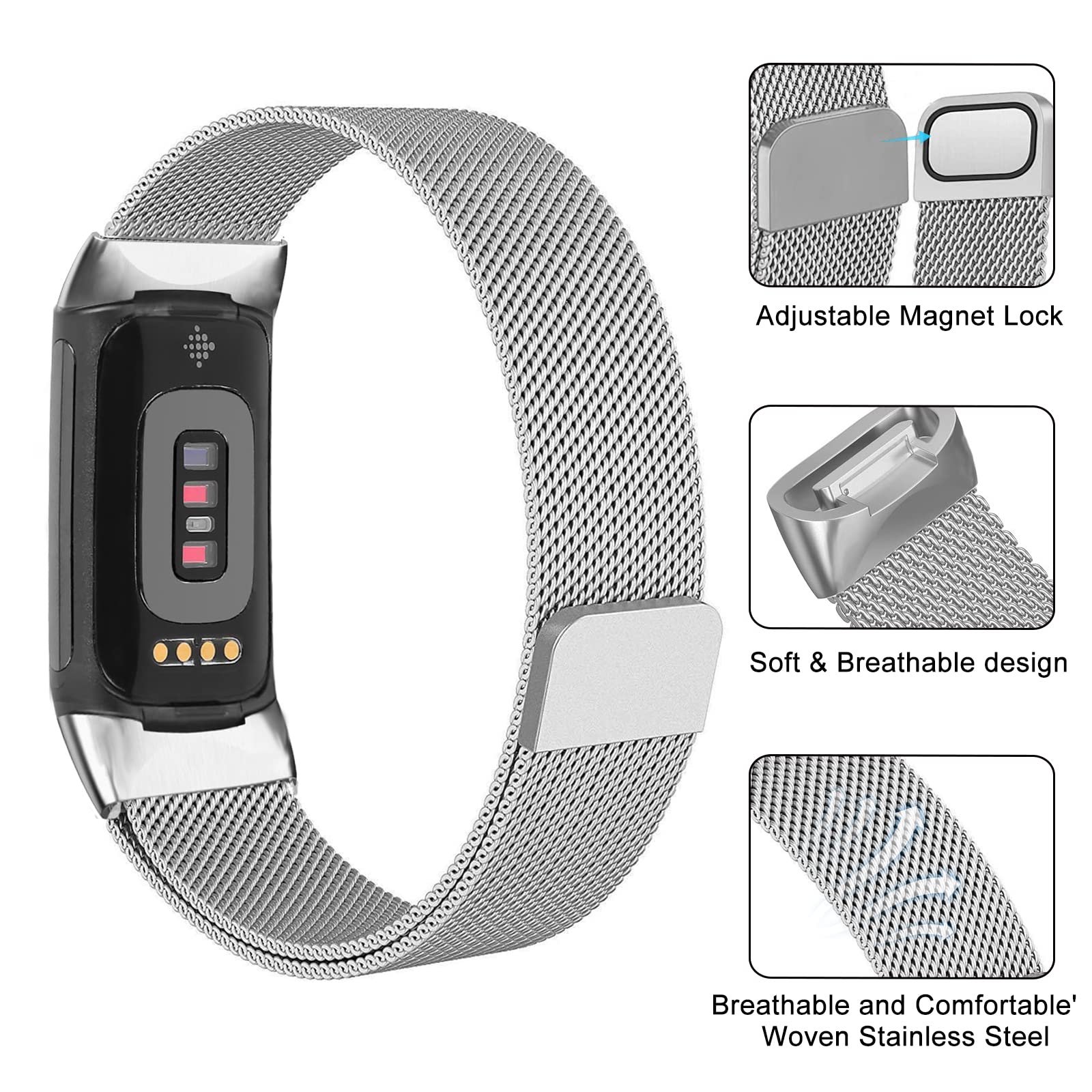 Milanese loop do fitbit charge – Milanese Loop Magnetic recenzja i cena