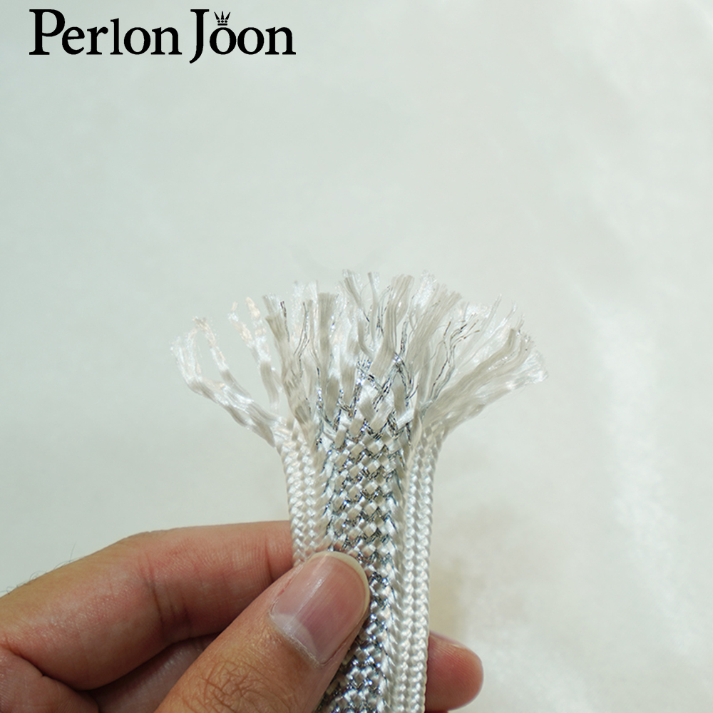 10 jardów/partię złota nitka p – Perlon Strap Woven recenzja i cena
