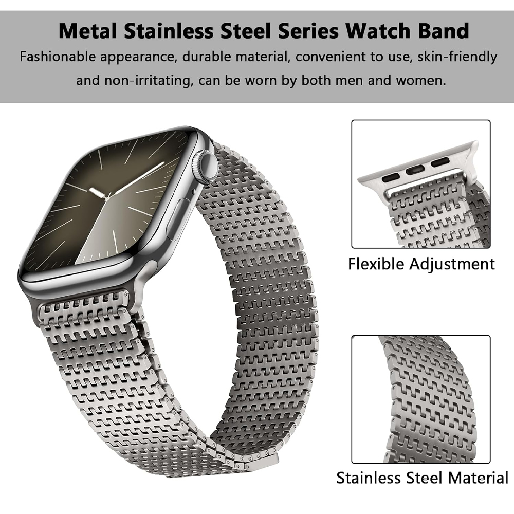 Pasek z pętlą tytanową do pask – Milanese Loop Magnetic recenzja i cena