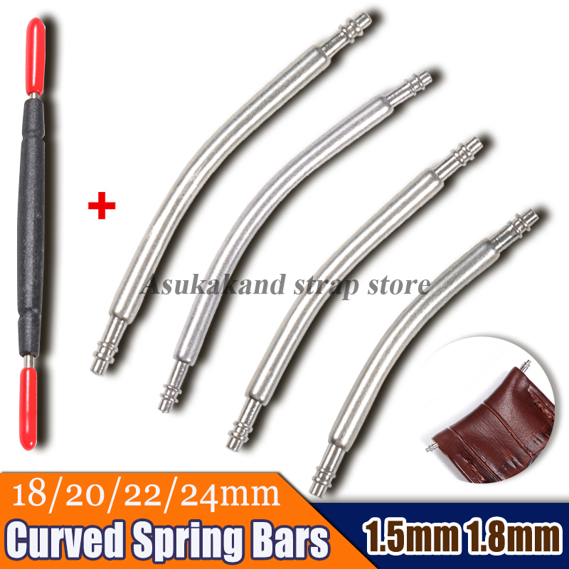 10 szt. sprężynki do pasków ze – Curved Spring Bar recenzja i cena