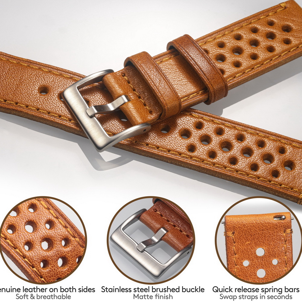 Hemsut Pasek do zegarka ze skó – Suede Strap Watch recenzja i cena
