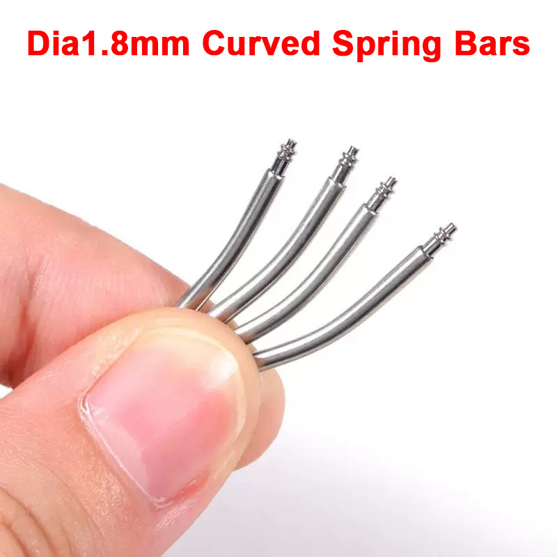 Piny sprężynowe zakrzywione o  – Curved Spring Bar recenzja i cena