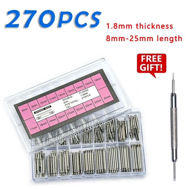 270 szt./zestaw sprężynowych p – Spring Bar Tool Set recenzja i cena