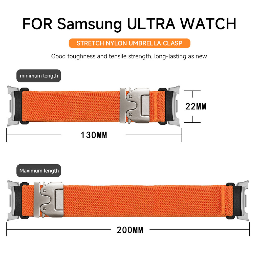 Nylonowy pasek do Samsung Gala – Parachute Strap Elastic recenzja i cena