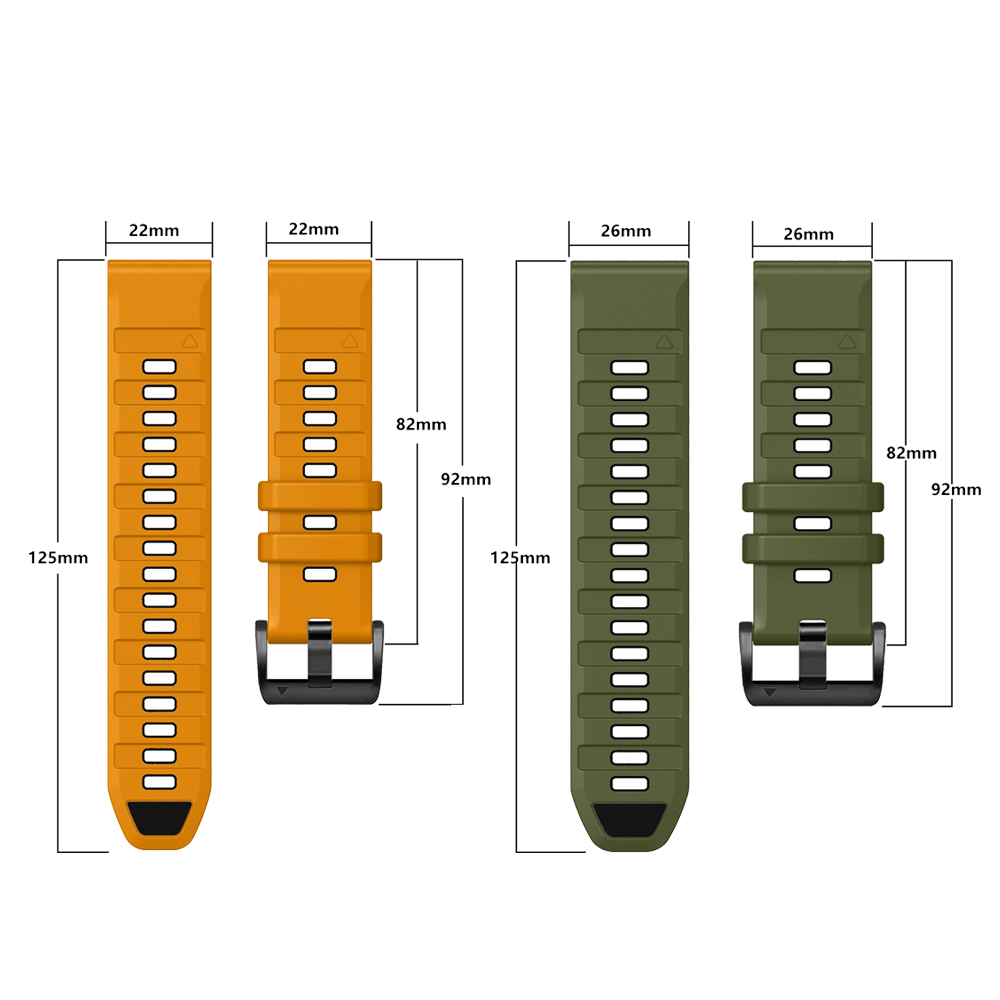 Oficjalny pasek do zegarka Fen – Silicone Watch Band 22Mm recenzja i cena