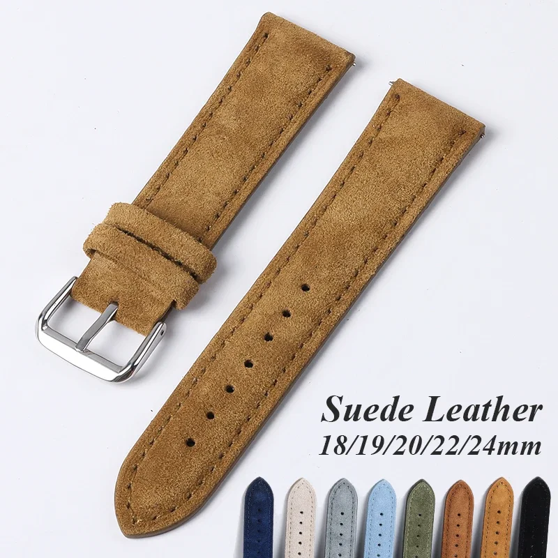 Zamszowy pasek do zegarka z pr – Suede Strap Watch recenzja i cena