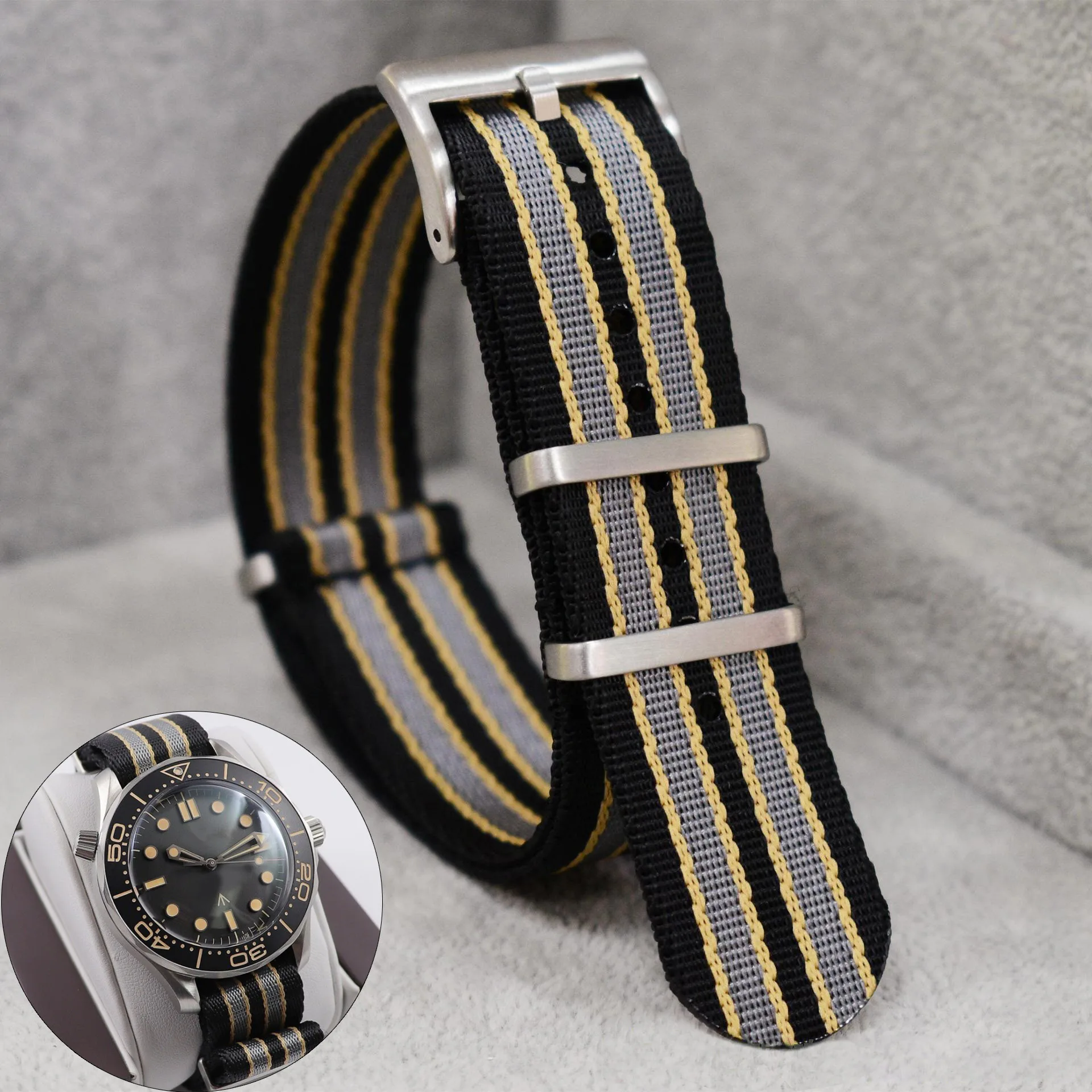 Nylonowy pasek do zegarka 20 m – Nato Strap Nylon recenzja i cena